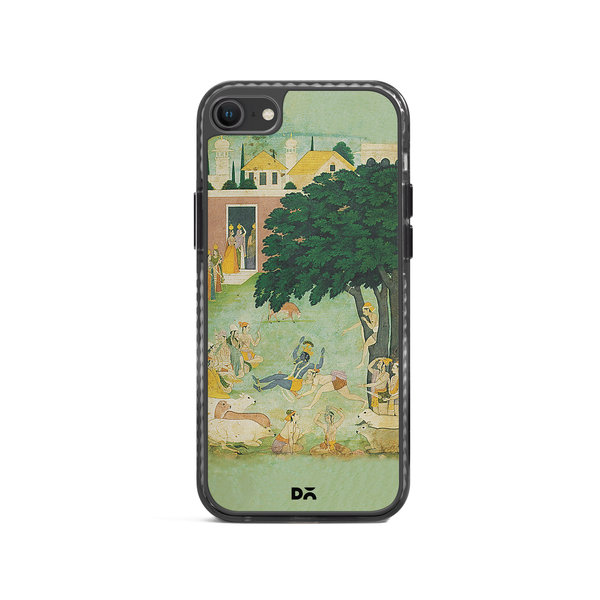 

DailyObjects Krishan Swing Friends Stride 2.0 Case Cover For iPhone SE 2020