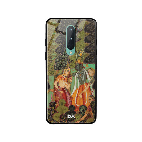 

DailyObjects Krishna Glass Case Cover For OnePlus 8