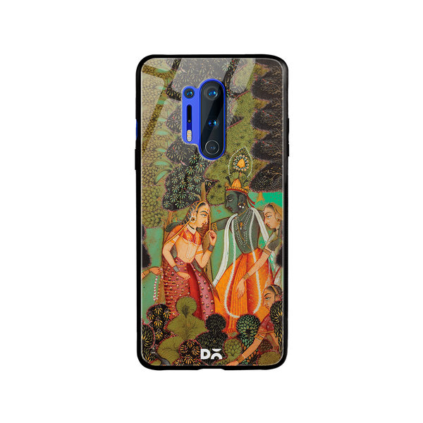 

DailyObjects Krishna Glass Case Cover For OnePlus 8 Pro
