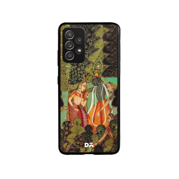 

DailyObjects Krishna Glass Case Cover For Samsung Galaxy A52