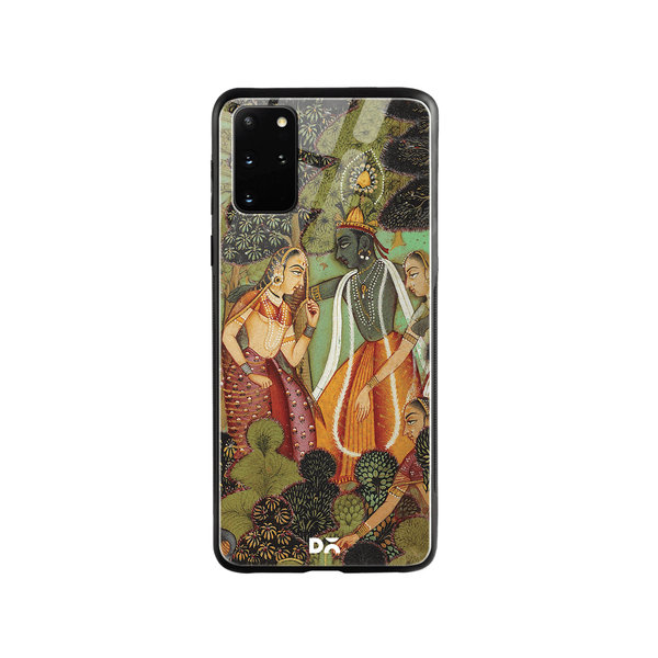

DailyObjects Krishna Glass Case Cover For Samsung Galaxy S20 Plus