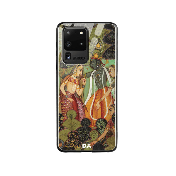 

DailyObjects Krishna Glass Case Cover For Samsung Galaxy S20 Ultra
