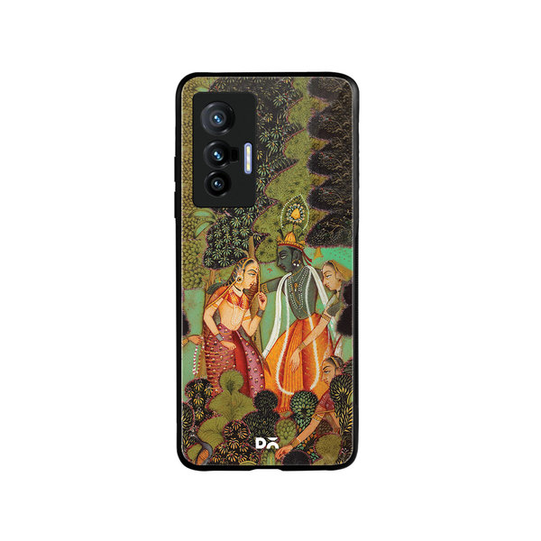 

DailyObjects Krishna Glass Case Cover For Vivo X70