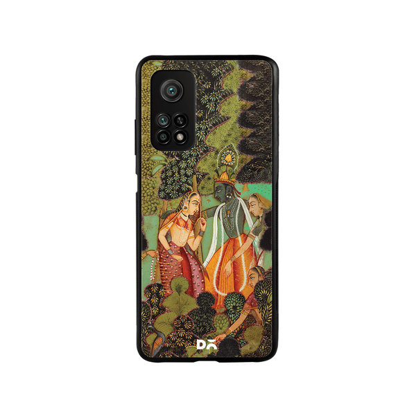 

DailyObjects Krishna Glass Case Cover For Xiaomi Mi 10T