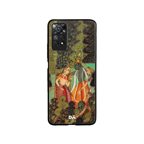 

DailyObjects Krishna Glass Case Cover For Xiaomi Redmi Note 11 Pro