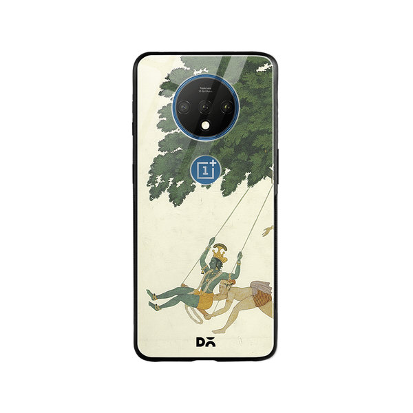 

DailyObjects Krishna Swings Glass Case Cover For OnePlus 7T