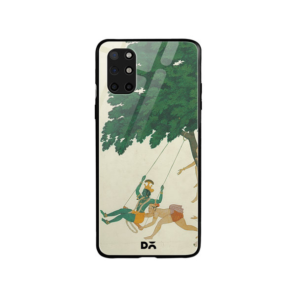 

DailyObjects Krishna Swings Glass Case Cover For OnePlus 8T