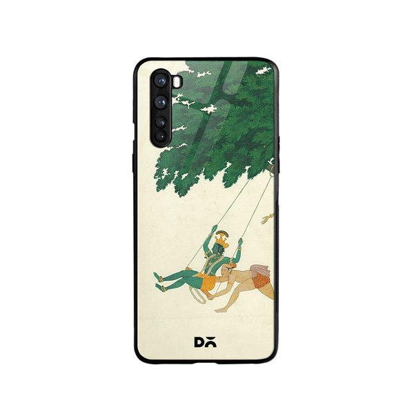 

DailyObjects Krishna Swings Glass Case Cover For OnePlus Nord