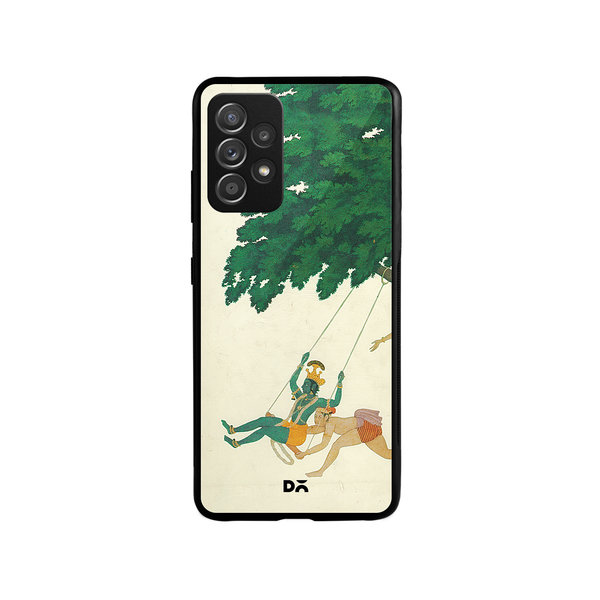 

DailyObjects Krishna Swings Glass Case Cover For Samsung Galaxy A73