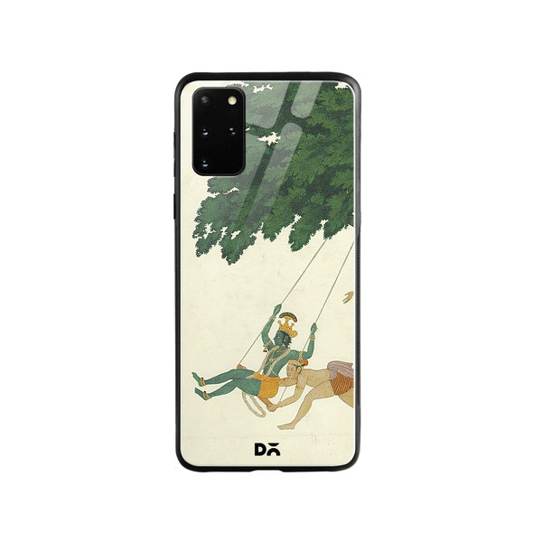

DailyObjects Krishna Swings Glass Case Cover For Samsung Galaxy S20 Plus