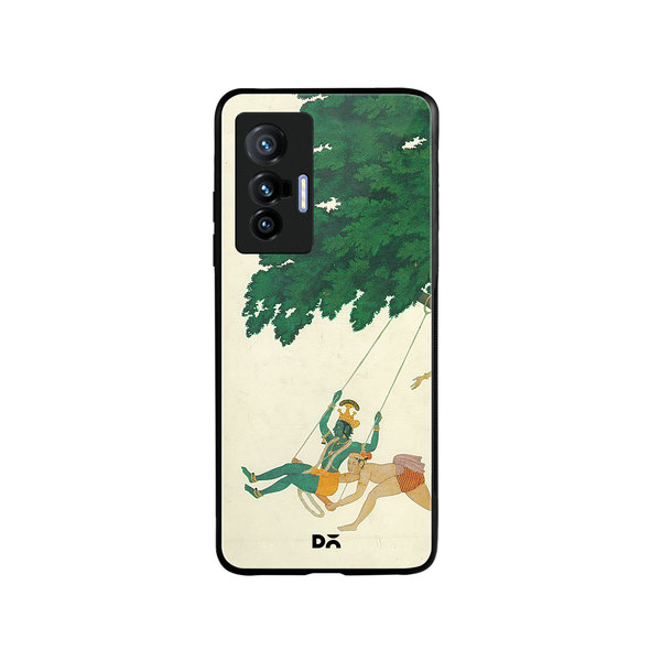 

DailyObjects Krishna Swings Glass Case Cover For Vivo X70