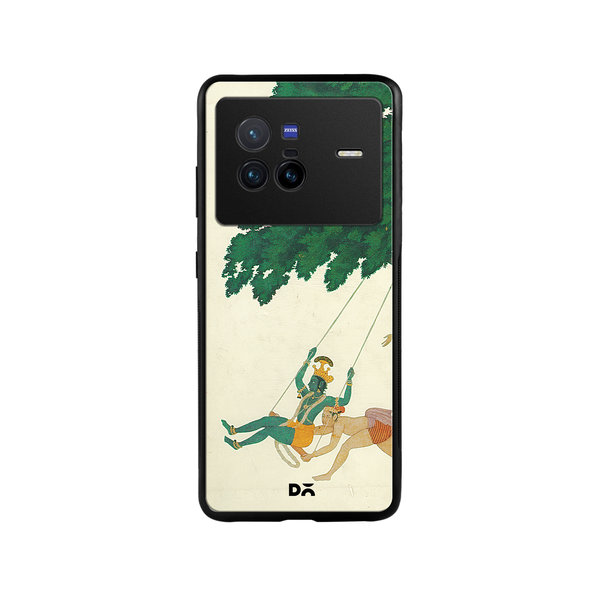 

DailyObjects Krishna Swings Glass Case Cover For Vivo X80