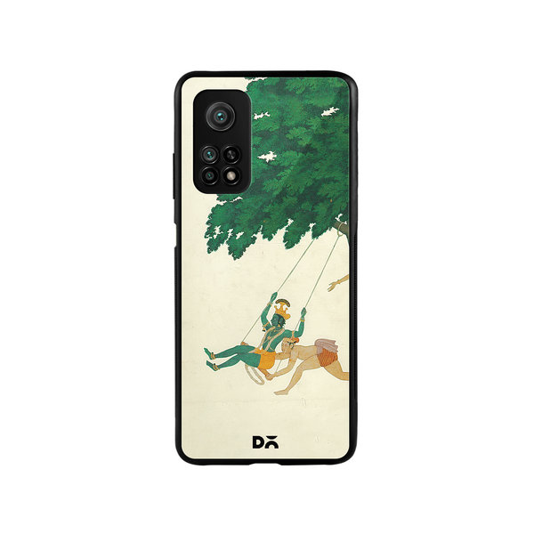 

DailyObjects Krishna Swings Glass Case Cover For Xiaomi Mi 10T