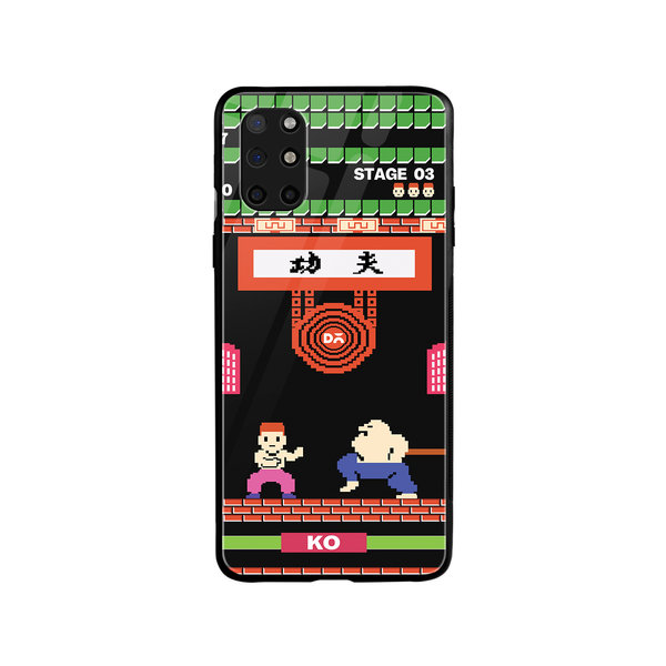 

DailyObjects Kung Fu Klash Glass Case Cover For OnePlus 8T