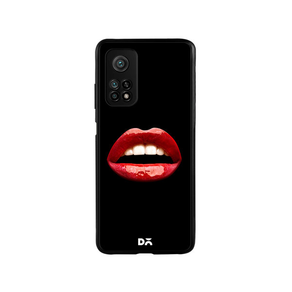 

DailyObjects La Bouche Red Glass Case Cover For Xiaomi Mi 10T