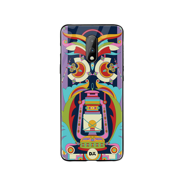 

DailyObjects Lal Taen Mela Glass Case Cover For OnePlus 7