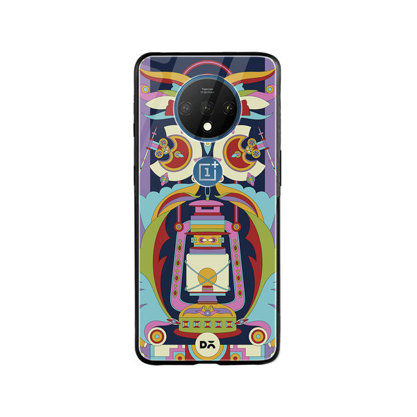 

DailyObjects Lal Taen Mela Glass Case Cover For OnePlus 7T