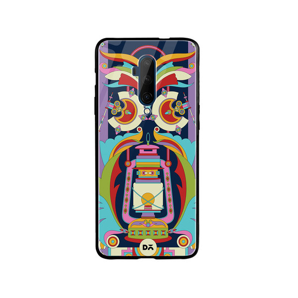 

DailyObjects Lal Taen Mela Glass Case Cover For OnePlus 7T Pro
