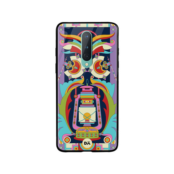 

DailyObjects Lal Taen Mela Glass Case Cover For OnePlus 8