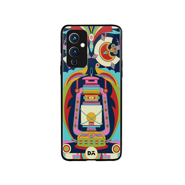 

DailyObjects Lal Taen Mela Glass Case Cover For OnePlus 9