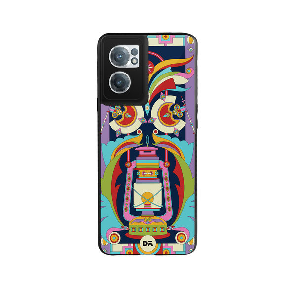 

DailyObjects Lal Taen Mela Glass Case Cover For OnePlus Nord CE 2