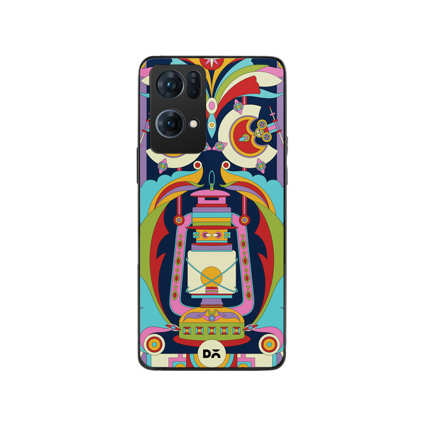 

DailyObjects Lal Taen Mela Glass Case Cover For Oppo Reno 7 Pro