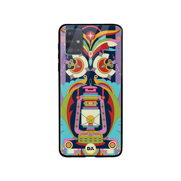 

DailyObjects Lal Taen Mela Glass Case Cover For Samsung Galaxy A71