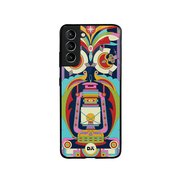 

DailyObjects Lal Taen Mela Glass Case Cover For Samsung Galaxy S21 FE