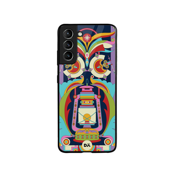 

DailyObjects Lal Taen Mela Glass Case Cover For Samsung Galaxy S21 Plus