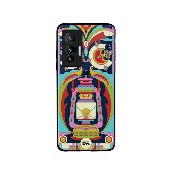 

DailyObjects Lal Taen Mela Glass Case Cover For Vivo X70