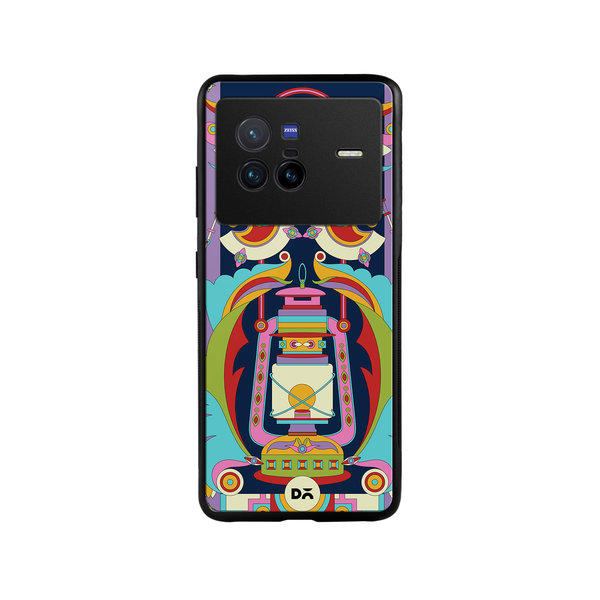 

DailyObjects Lal Taen Mela Glass Case Cover For Vivo X80