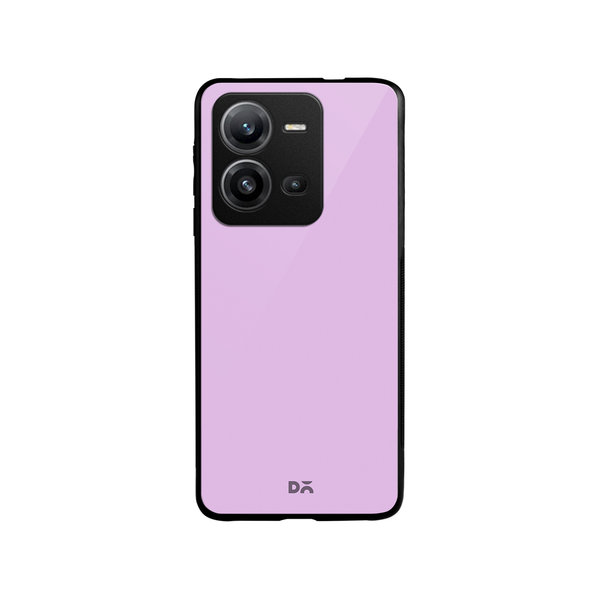 

DailyObjects Lavender Glass Case Cover For Vivo V25
