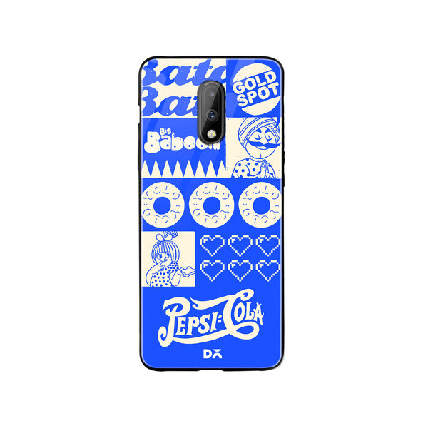

DailyObjects Legendary Logos Glass Case Cover For OnePlus 7