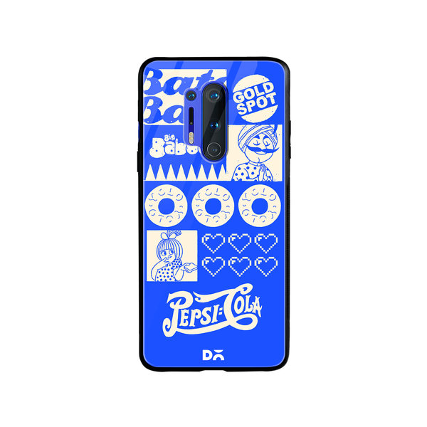 

DailyObjects Legendary Logos Glass Case Cover For OnePlus 8 Pro