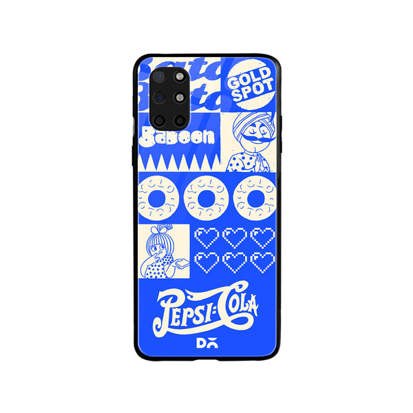 

DailyObjects Legendary Logos Glass Case Cover For OnePlus 8T