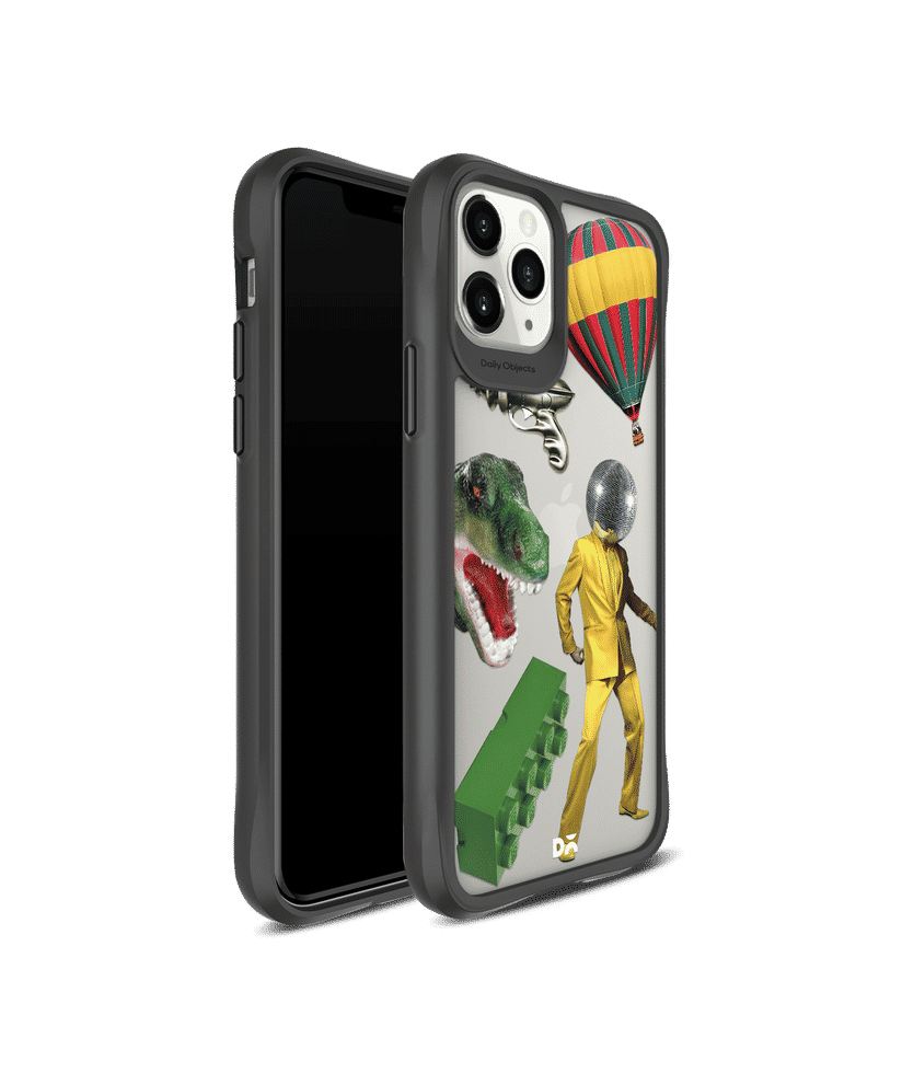 Lego Attack Black Hybrid Clear Case Cover For iPhone 11 Pro