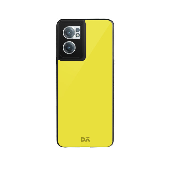 

DailyObjects Lemon Yellow Glass Case Cover For OnePlus Nord CE 2