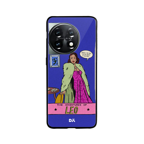 

DailyObjects Leo Glass Case Cover For OnePlus 11 5G