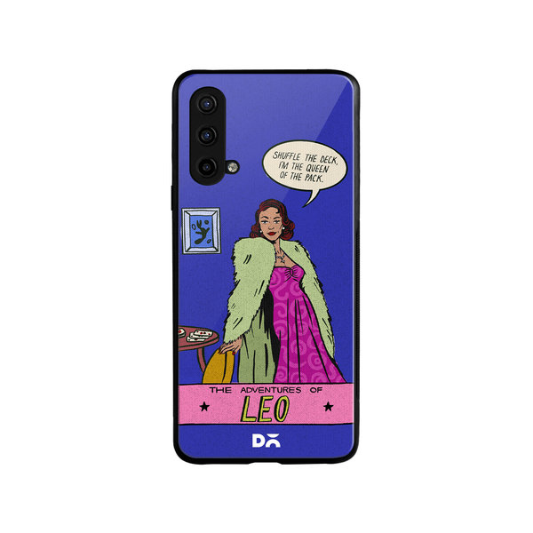 

DailyObjects Leo Glass Case Cover For OnePlus Nord CE
