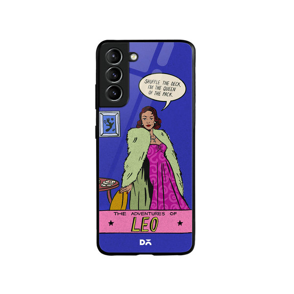 DailyObjects Leo Glass Case Cover For Samsung Galaxy S21 Plus