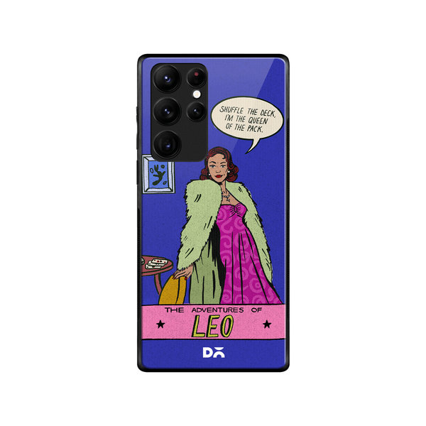 

DailyObjects Leo Glass Case Cover For Samsung Galaxy S22 Ultra