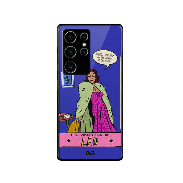 

DailyObjects Leo Glass Case Cover For Samsung Galaxy S23 Ultra