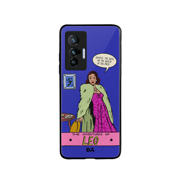 

DailyObjects Leo Glass Case Cover For Vivo X70