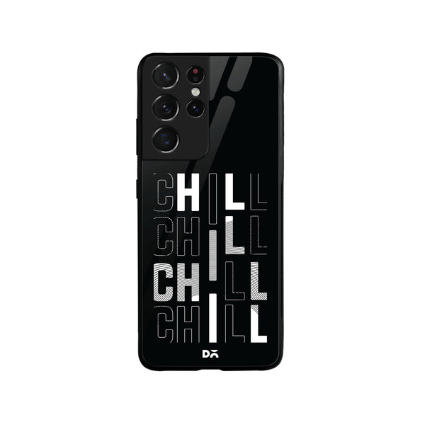 

DailyObjects Lets Chill Glass Case Cover For Samsung Galaxy S21 Ultra