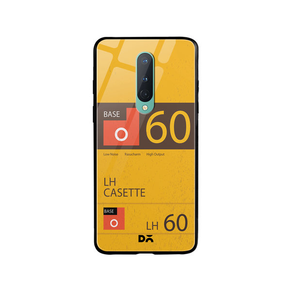

DailyObjects LH Cassette Glass Case Cover For OnePlus 8