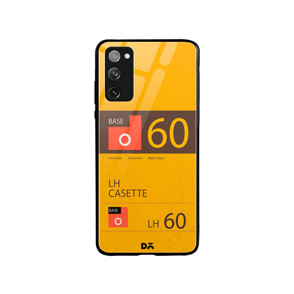 

DailyObjects LH Cassette Glass Case Cover For Samsung Galaxy S20 FE