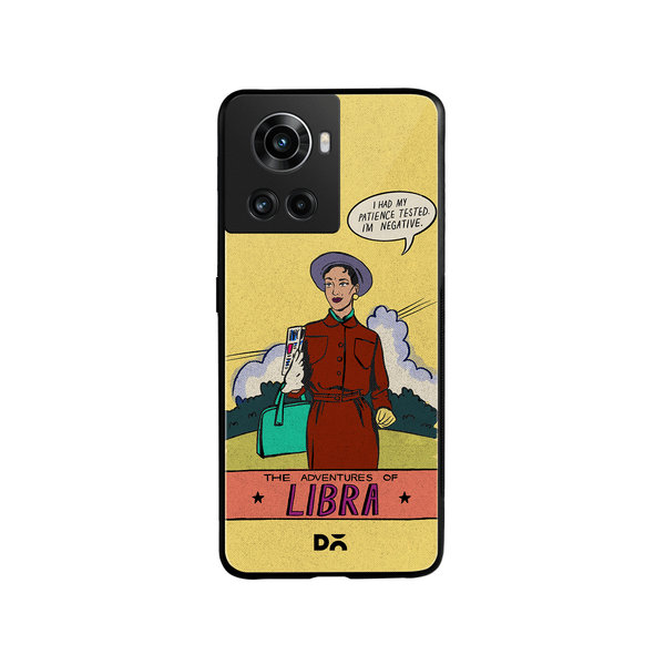 

DailyObjects Libra Glass Case Cover For OnePlus 10R