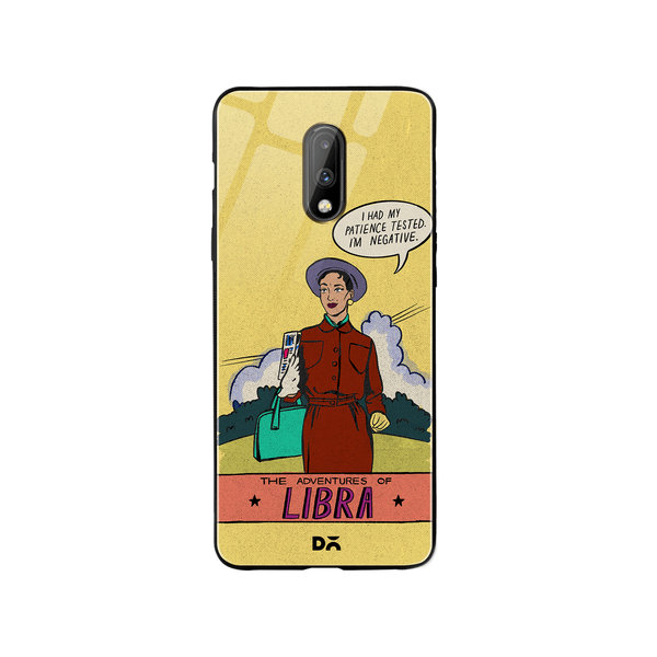 

DailyObjects Libra Glass Case Cover For OnePlus 7