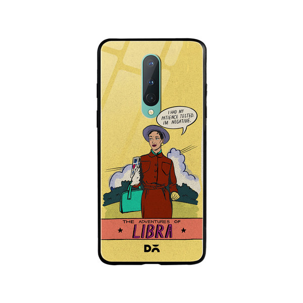 

DailyObjects Libra Glass Case Cover For OnePlus 8