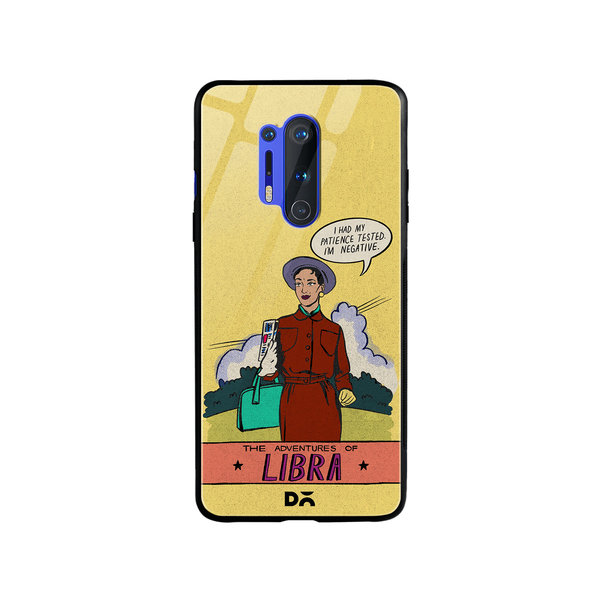 

DailyObjects Libra Glass Case Cover For OnePlus 8 Pro